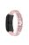 Metal Smart Watch Band for Huawei TalkBand B5 Rhinestone Decor - Pink/Rose