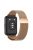 Metal Smart Watch Strap for Huawei Watch Fit 2 Adjustable Milanese Watchband Replacement Part - Rose Gold