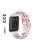 Pattern Printing Silicone Watch Band Strap Replacement for Huawei Watch Fit - Beautiful Flower