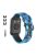 Pattern Printing Silicone Watch Band Strap Replacement for Huawei Watch Fit - Blue/Camouflage