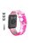 Pattern Printing Silicone Watch Band Strap Replacement for Huawei Watch Fit - Pink/Camouflage