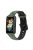 Pattern Printing Watch Strap for Huawei Band 7, Adjustable TPU Wrist Band Replacement Bracelet - Camouflage Green