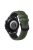 Quick Release Watch Band For Huawei Watch Buds / GT3 SE / GT3 Pro , Grids Texture 22mm Dual-color Silicone Straps - Army Green / Black