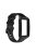 Replacement One-piece Smart Watch Strap Case Silicone Wrist Band for Honor Band 6/Huawei Band 6/Huawei Band 6 pro - Black