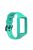 Replacement One-piece Smart Watch Strap Case Silicone Wrist Band for Honor Band 6/Huawei Band 6/Huawei Band 6 pro - Cyan