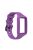 Replacement One-piece Smart Watch Strap Case Silicone Wrist Band for Honor Band 6/Huawei Band 6/Huawei Band 6 pro - Dark Purple