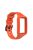 Replacement One-piece Smart Watch Strap Case Silicone Wrist Band for Honor Band 6/Huawei Band 6/Huawei Band 6 pro - Orange