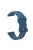 Replacement Silicone Wrist Strap Adjustable Smart Watch Band 22mm for Samsung Huawei Amazfit - Blue