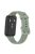 Silicone Smart Watch Band for Huawei Band 7, Solid Color Adjustable Wrist Strap Replacement - Light Green