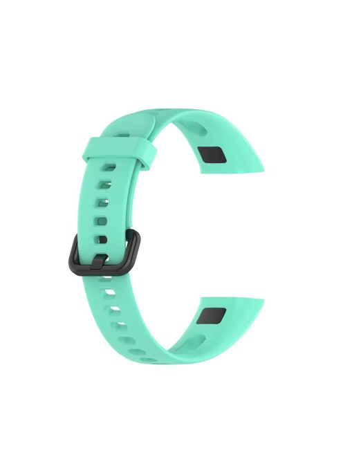 Silicone Smart Watch Strap with Metal Buckle for Huawei Honor 5i/Huawei Watch Band 4 - Green