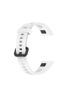   Silicone Smart Watch Strap with Metal Buckle for Huawei Honor 5i/Huawei Watch Band 4 - White