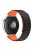 Silicone Watch Band for Huawei Watch 4 / 4 Pro / GT 4 46mm Magnetic Wrist Strap - Black / Orange