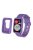 Silicone Watch Band for Huawei Watch Fit, Replacement Adjustable Wrist Strap + Anti-scratch Watch Case - Purple