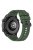 Silicone Watch Bands for Huawei Watch Ultimate , 22mm Replacement Strap Bracelet with Extension Strap - Dark Green