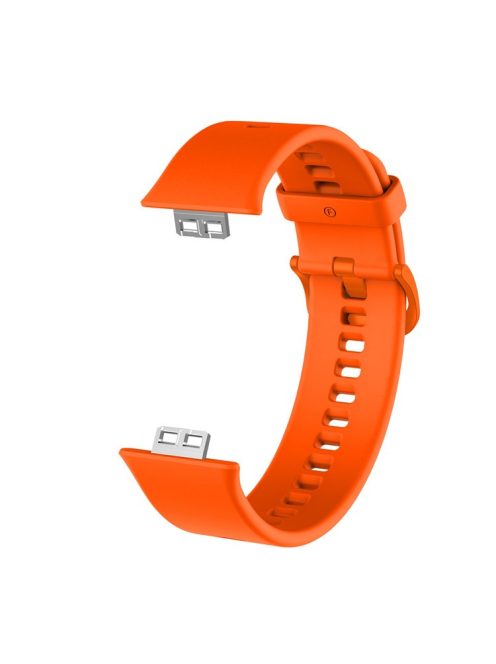 Soft Silicone Watch Strap for Huawei Watch Fit - Orange