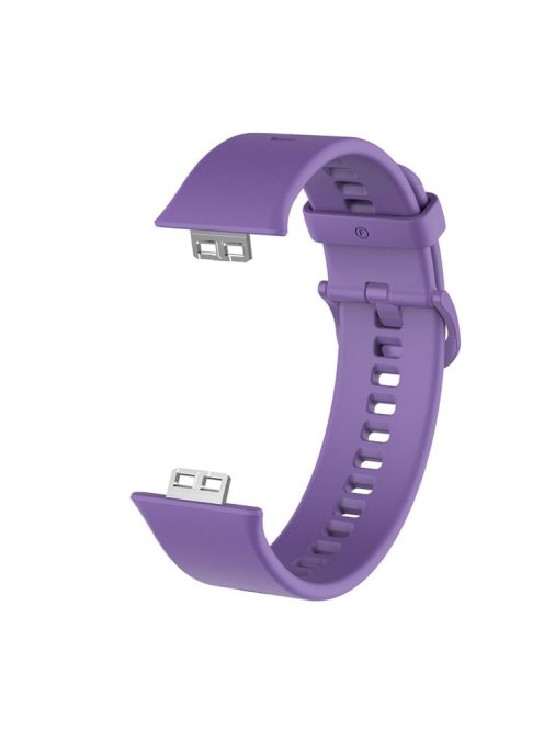 Soft Silicone Watch Strap for Huawei Watch Fit - Purple