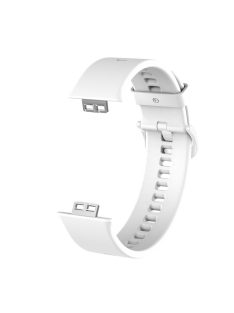 Soft Silicone Watch Strap for Huawei Watch Fit - White