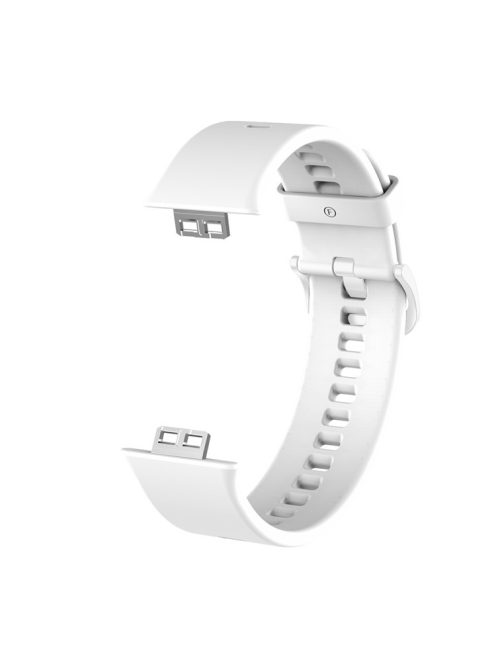 Soft Silicone Watch Strap for Huawei Watch Fit - White