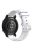 Solid Color Silicone 20mm Watch Strap for Huawei Watch GT2 42mm / Huami Amazfit GTS 3 - White