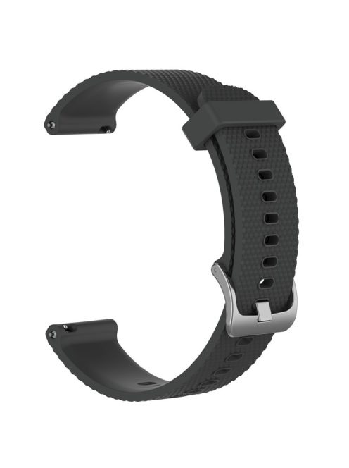 Textured Silicone Watch Band for Huawei Watch GT2 42mm, Size: L - Grey