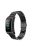 Three Beads Classic Buckle Metal Watch Band for Huawei TalkBand B5 - Black