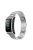 Three Beads Classic Buckle Metal Wristband for Huawei TalkBand B5 - Silver