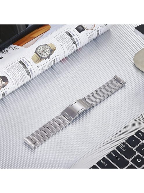 Titanium Alloy Strap for Huawei Watch GT 4 / GT 3 / GT 2 46mm Universal 22mm Watch Band - Silver