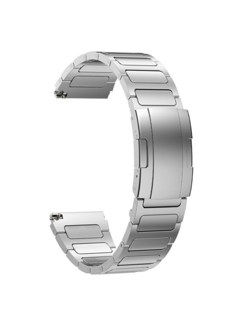 Titanium Alloy Wristband for Huawei Watch 4 / Watch 4 Pro , Tortoise Buckle 22mm Watch Strap Bracelet - Silver