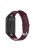 Top Layer Genuine Leather Quick Release Watch Band Strap Replacement for Huawei Band 6/Honor Band 6 - Wine Red