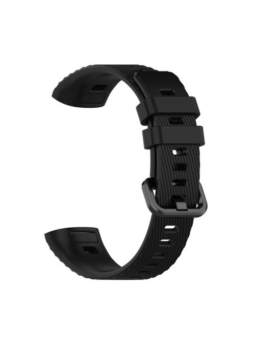 TPU Smart Bracelet Strap Replacement Band for Huawei Band 4 Pro - Black