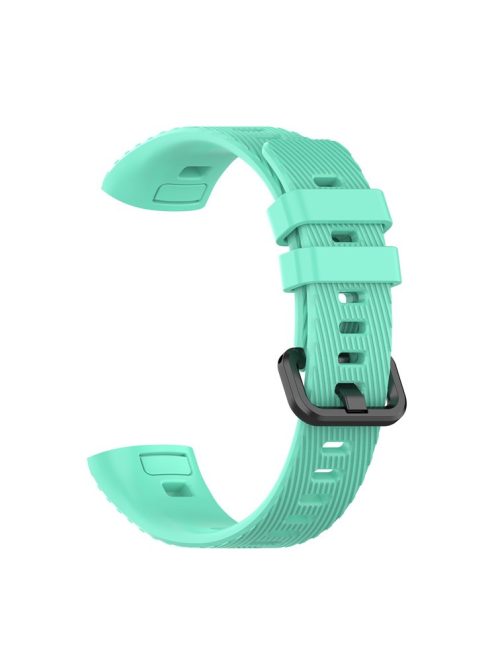 TPU Smart Bracelet Strap Replacement Band for Huawei Band 4 Pro - Cyan