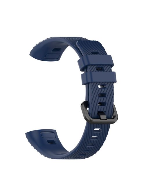 TPU Smart Bracelet Strap Replacement Band for Huawei Band 4 Pro - Dark Blue