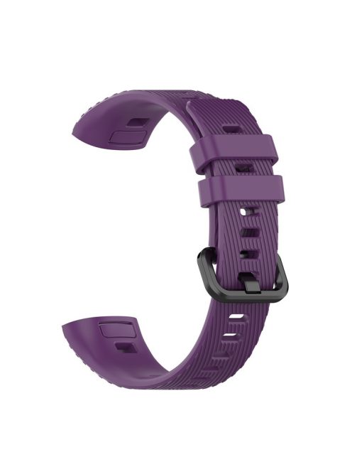 TPU Smart Bracelet Strap Replacement Band for Huawei Band 4 Pro - Purple