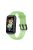 Translucent Smart Watch Band for Huawei Band 7, Soft Silicone Adjustable Wrist Strap Replacement - Transparent Green