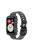 Transparent TPU Integrated Smart Watch Band Wrist Strap Frame for Huawei Watch Fit / Fit 2 / Fit New, One Size - Black