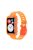 Transparent TPU Integrated Smart Watch Band Wrist Strap Frame for Huawei Watch Fit / Fit 2 / Fit New, One Size - Orange