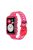 Transparent TPU Integrated Smart Watch Band Wrist Strap Frame for Huawei Watch Fit / Fit 2 / Fit New, One Size - Rose