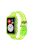 Transparent TPU Integrated Smart Watch Band Wrist Strap Frame for Huawei Watch Fit / Fit 2 / Fit New, One Size - Yellowgreen