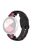 Universal 22mm Patterned Silicone Watch Band Strap for Huawei Watch 3 / 3 Pro / Samsung Amazfit Watch Etc - Pink Flowers