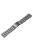 Watch Band for Huawei Watch 4 Pro / GT 3 46mm / GT 2 46mm / GT 3 Porsche Design , 3 Beads Titanium Steel Bracelet Straps 22mm - Grey