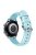 Watch Strap for Huawei Watch GT / GT 2 46mm / 42mm / Samsung Galaxy Watch 46mm First Layer Cowhide Wrist Band - Baby Blue