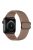 Adjustable Woven Polyester Watchband Wrist Strap Replacement for Apple Watch Series 10 42mm / 9 8 7 41mm / 6 5 4 SE SE (2022) SE (2023) 40mm / 3 2 1 38mm  -  Light Brown