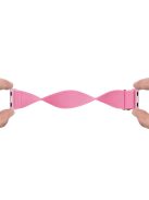 Adjustable Woven Polyester Watchband Wrist Strap Replacement for Apple Watch Series 10 42mm / 9 8 7 41mm / 6 5 4 SE SE (2022) SE (2023) 40mm / 3 2 1 38mm  -  Pink