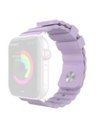 AHASTYLE WA02 Silicone Strap for Apple Watch Series 10 46mm / Ultra 2 Ultra 49mm /  Series 9 8 7 45mm / 6 5 4 SE (2023) SE (2022) SE 44mm / 3 2 1 42mm Waterproof Watch Band - Lavender Purple