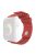 AHASTYLE WA02 Silicone Strap for Apple Watch Series 10 46mm / Ultra 2 Ultra 49mm /  Series 9 8 7 45mm / 6 5 4 SE (2023) SE (2022) SE 44mm / 3 2 1 42mm Waterproof Watch Band - Red