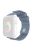 AHASTYLE WA02 Silicone Strap for Apple Watch Ultra 49mm / Series 8 7 45mm / Series 6 5 4 SE (2022) Series 44mm / SE 3 2 1 42mm Waterproof Watch Band - Grey Blue