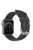 AHASTYLE WA03 Watch Strap for Apple Watch Series 10 42mm / 9 8 7 41mm / SE (2023) SE (2022) SE 6 5 4 40mm / 3 2 1 38mm Textured Silicone Band - Black