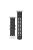 AHASTYLE WA12 Silicone Band for Apple Watch Series 10 42mm / 9 8 7 41mm / SE (2023) SE (2022) SE 6 5 4 40mm / 3 2 1 38mm Adjustable Watch Strap - Black