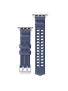 AHASTYLE WA12 Silicone Band for Apple Watch Series 10 42mm / 9 8 7 41mm / SE (2023) SE (2022) SE 6 5 4 40mm / 3 2 1 38mm Adjustable Watch Strap - Blue