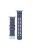 AHASTYLE WA12 Silicone Band for Apple Watch Series 10 42mm / 9 8 7 41mm / SE (2023) SE (2022) SE 6 5 4 40mm / 3 2 1 38mm Adjustable Watch Strap - Blue